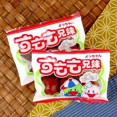 よっちゃん すもも兄妹 20個装入 { 駄菓子 お菓子 スモモ漬け すもも